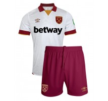 West Ham United Koszulka Trzecia dzieci 2024-25 Krótki Rękaw (+ krótkie spodenki)